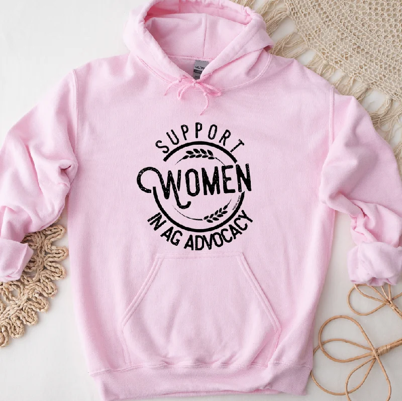 Huge Savings casual zip-up sweatshirtSupport Women in Ag Advocacy Hoodie (S-3XL) Unisex - Multiple Colors!