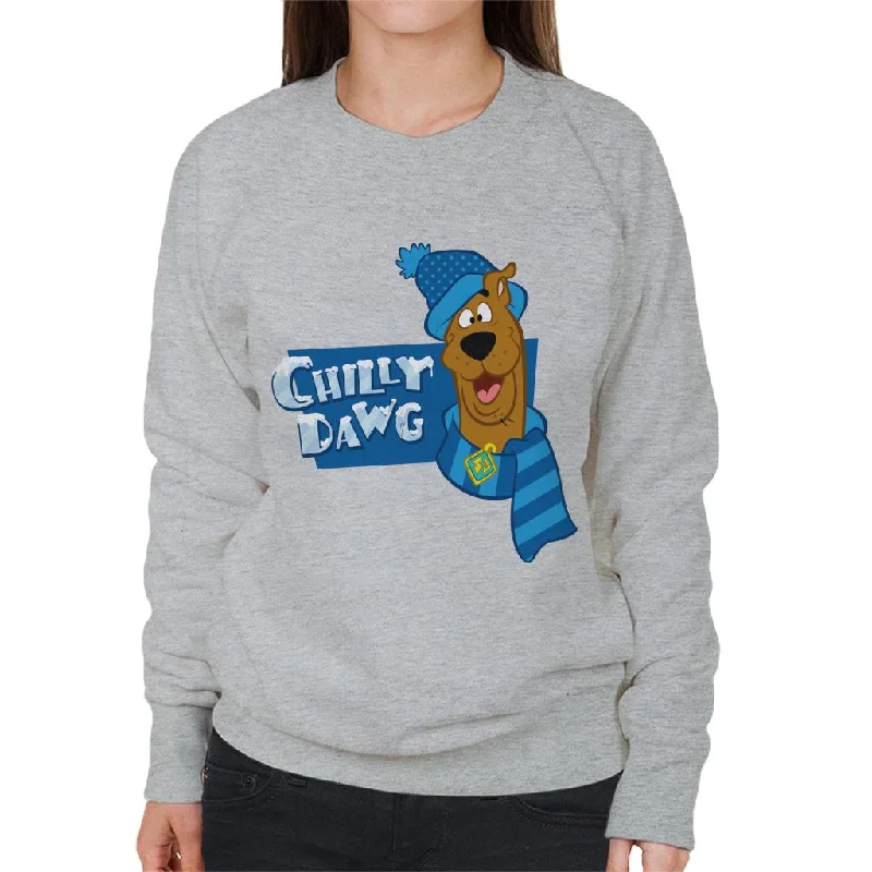 Members Only loose fit athletic hoodieScooby Doo Christmas Chilly Dawg Women's Sweatshirt