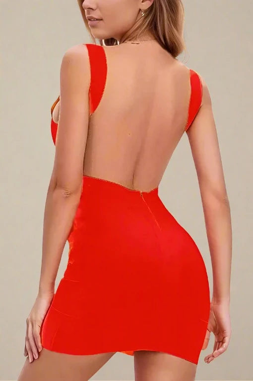 Special Savings casual shift dressMaya Bandage Mini Dress - Lipstick Red