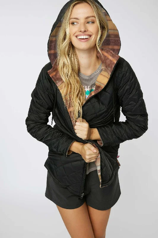 Final Markdown warm pullover hoodieSANOH REVERSIBLE JACKET