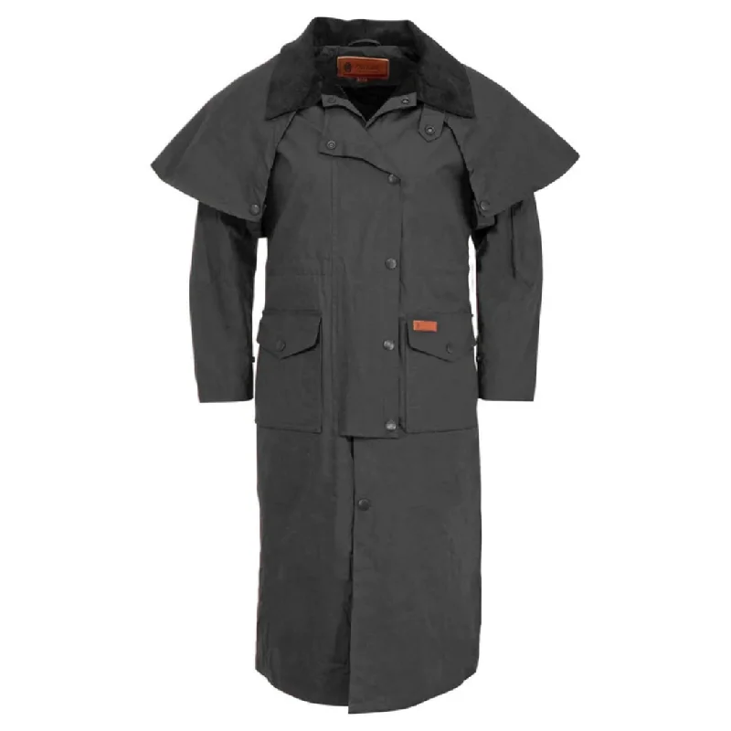 Massive Deals chic coatLadies Outback Matilda Duster 2046-BLK