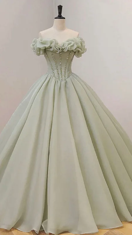 Season Finale Sale chic dressCharming Green Tulle Long Prom Dresses Generous Formal Dress Y588 Season Finale Sale chic dressCharming Green Tulle Long Prom Dresses Generous Formal Dress Y588
