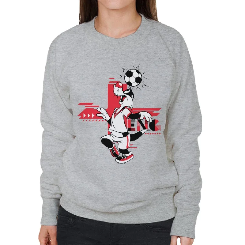 Sale Event eco-friendly fitness hoodieLooney Tunes Football Sylvester Skills Women's Sweatshirt