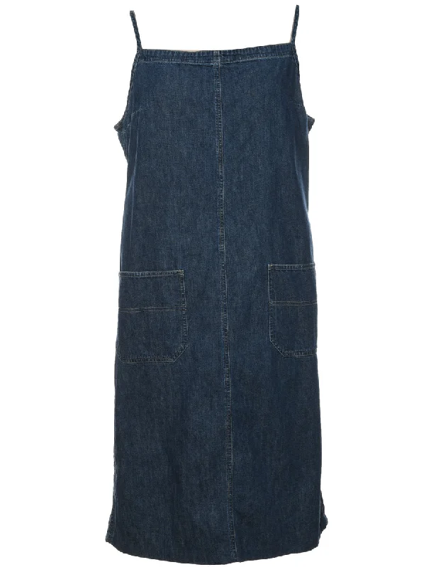 premium coatDark Wash Denim Y2K Dress - XL