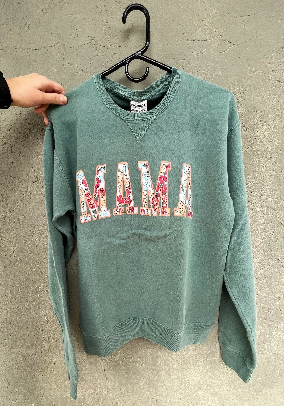 Savings Galore soft gym hoodieFloral Mama Sweatshirt