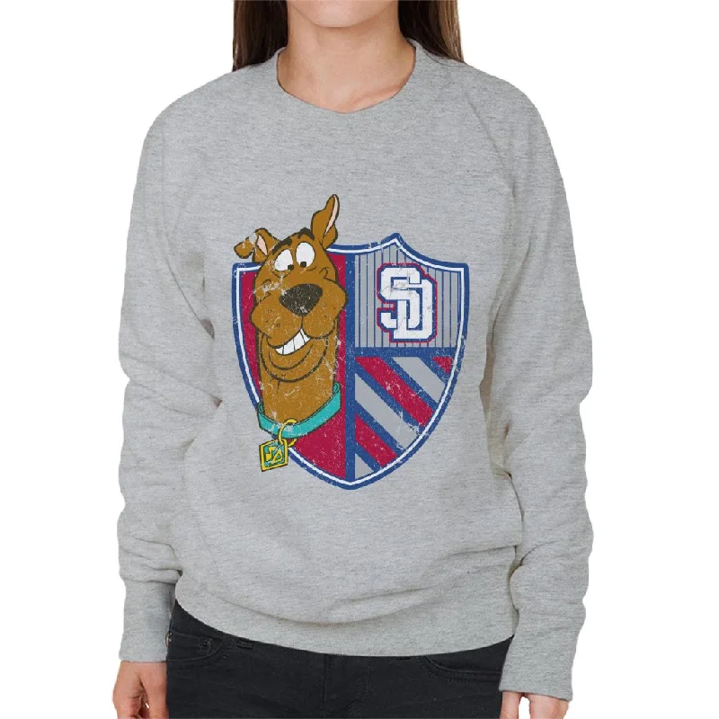 Clearance Sale lightweight fitness hoodieScooby Doo Sports Crest Women's Sweatshirt