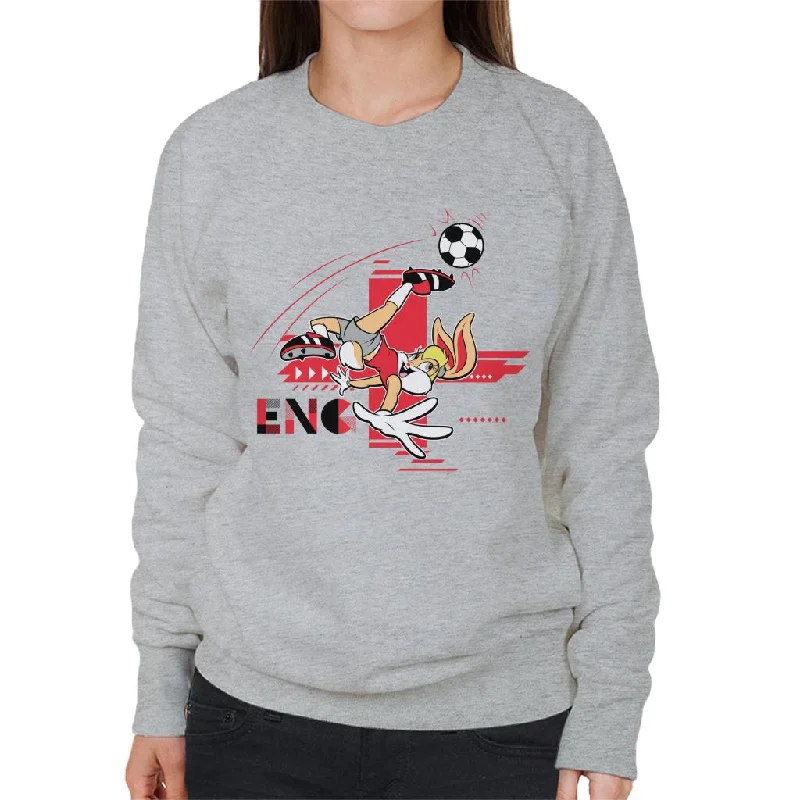 Hurry In soft athletic sweatshirtLooney Tunes Football Lola Bunny For England Women's Sweatshirt