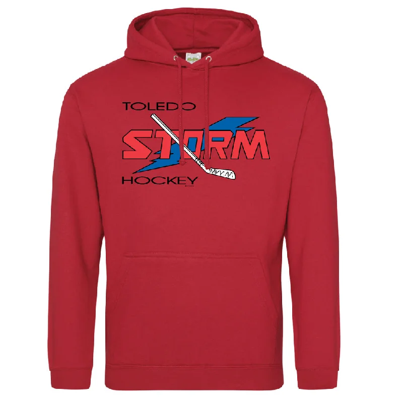Referral Discount bold fitness hoodieToledo Storm Red Hood