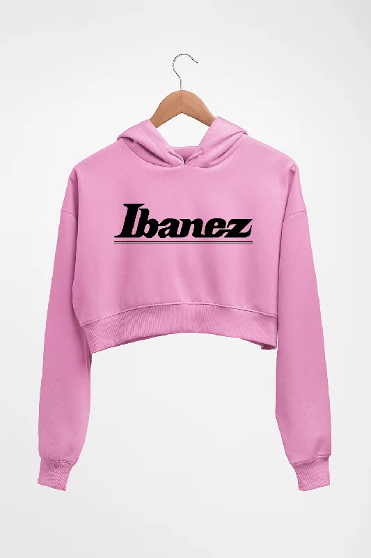 Unbeatable Prices warm hooded sweatshirtIbanez Guitar Crop HOODIE FOR WOMEN