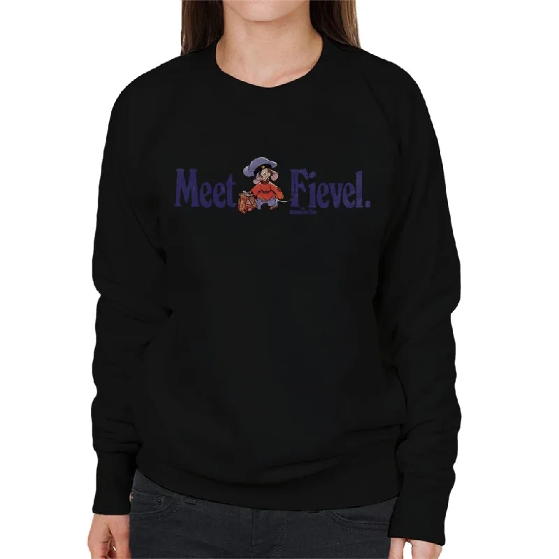 Price Break minimaAn American Tail Meet Fievel Mousekewitz Women's Sweatshirt