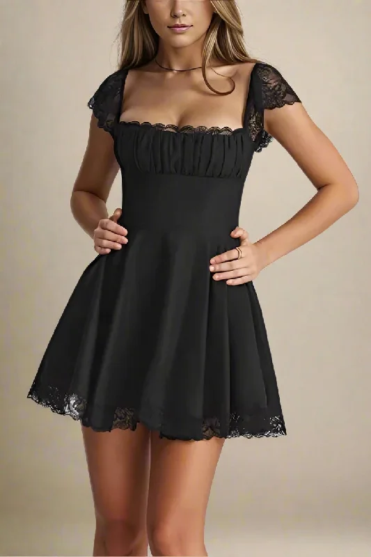 Price Drop elegant evening dressNori Bodycon Mini Dress - Classic Black