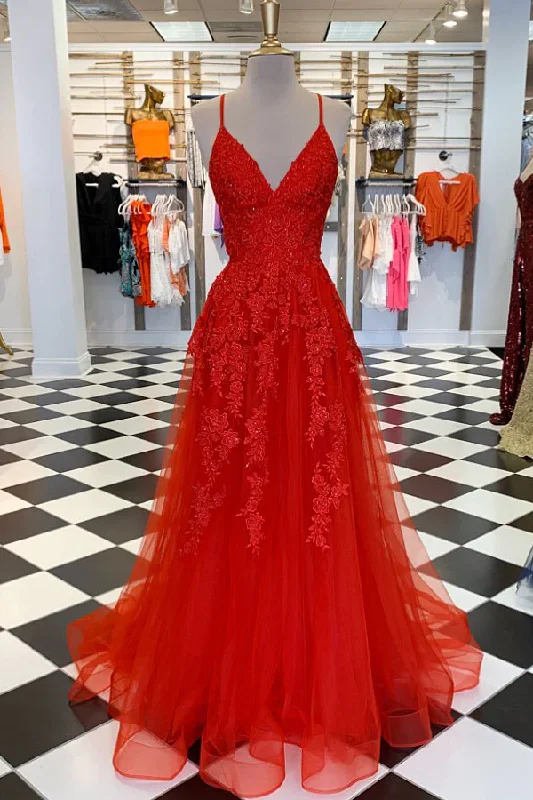 Early Bird Discount sleek midi dressElegant V Neck A-Line Red Appliqued Long Prom Dress Y761 Early Bird Discount sleek midi dressElegant V Neck A-Line Red Appliqued Long Prom Dress Y761