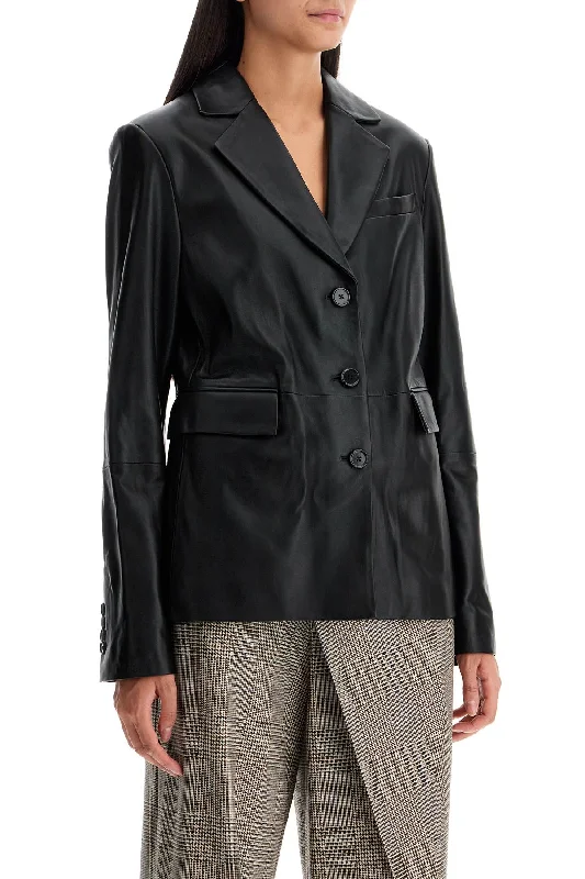 Discount Deals chic wool coatLoulou Studio Aldo Leather Blazer