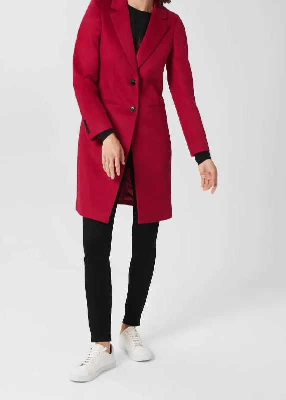 stylish blazer coatTilda Coat 0221/3528/1049l00 Fuchsia-Pink