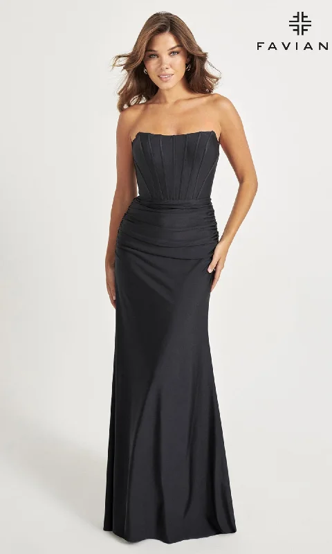 Super Bargain midi dressLong Formal Dress 11041 by Faviana