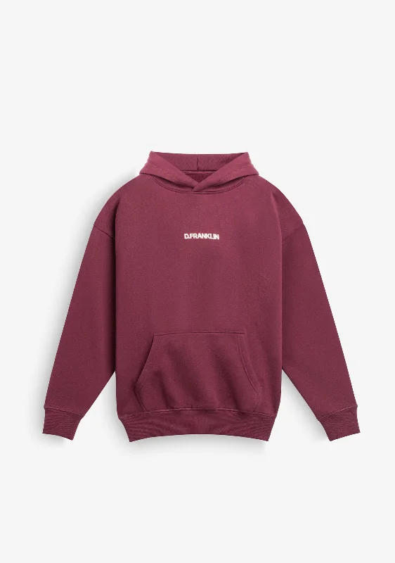 warm workout hoodieClassic Oversize Hoodie Wine