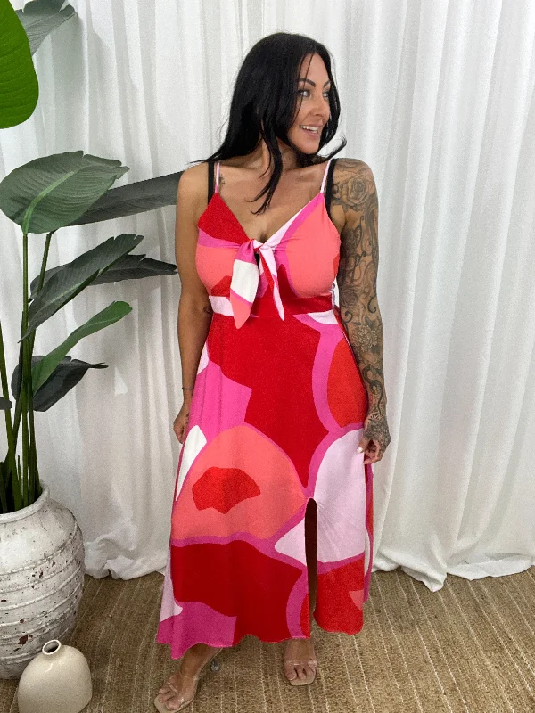 Midnight Sale wool dressJameson Dress -Pink