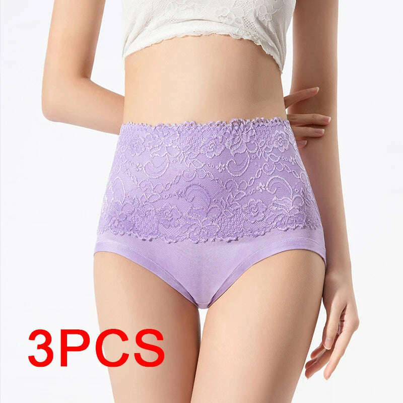 everyday winter coat3PCS Luxury Woman Lingerie High Waist Seamless Panties Plus Size Briefs Sexy Underware Underwear Women Lace Panties Female M-6XL