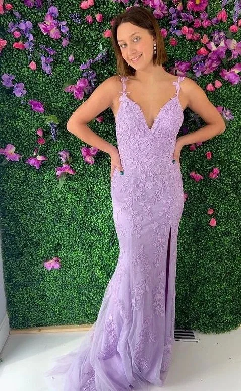 Online Only trendy bodycon dressMermaid V-neck Tulle/Lace Long Prom Dresses with Appliques and Beading Y916 Online Only trendy bodycon dressMermaid V-neck Tulle/Lace Long Prom Dresses with Appliques and Beading Y916