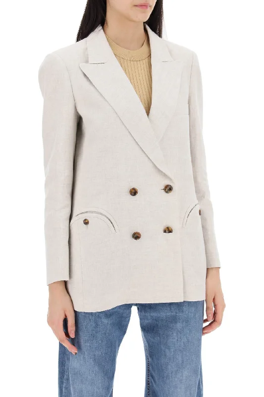 Exclusive Savings cold weather jacketBlaze Milano Everyday Mid-Day Sun Double-Breasted Blazer