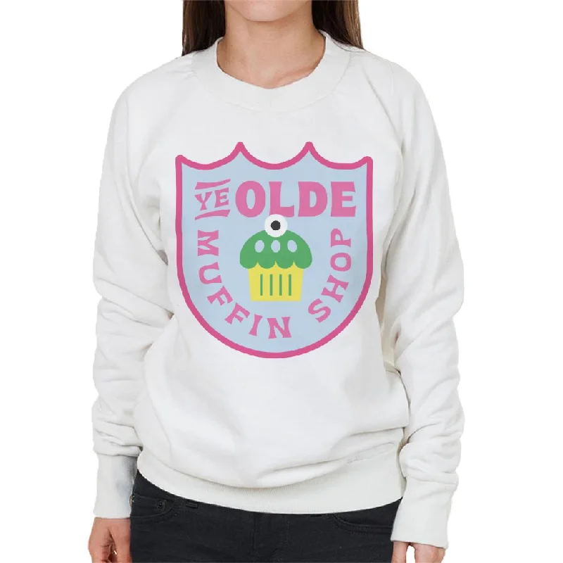 Early Access fashionable gym hoodieShrek Ye Olde Muffin Shop Women's Sweatshirt