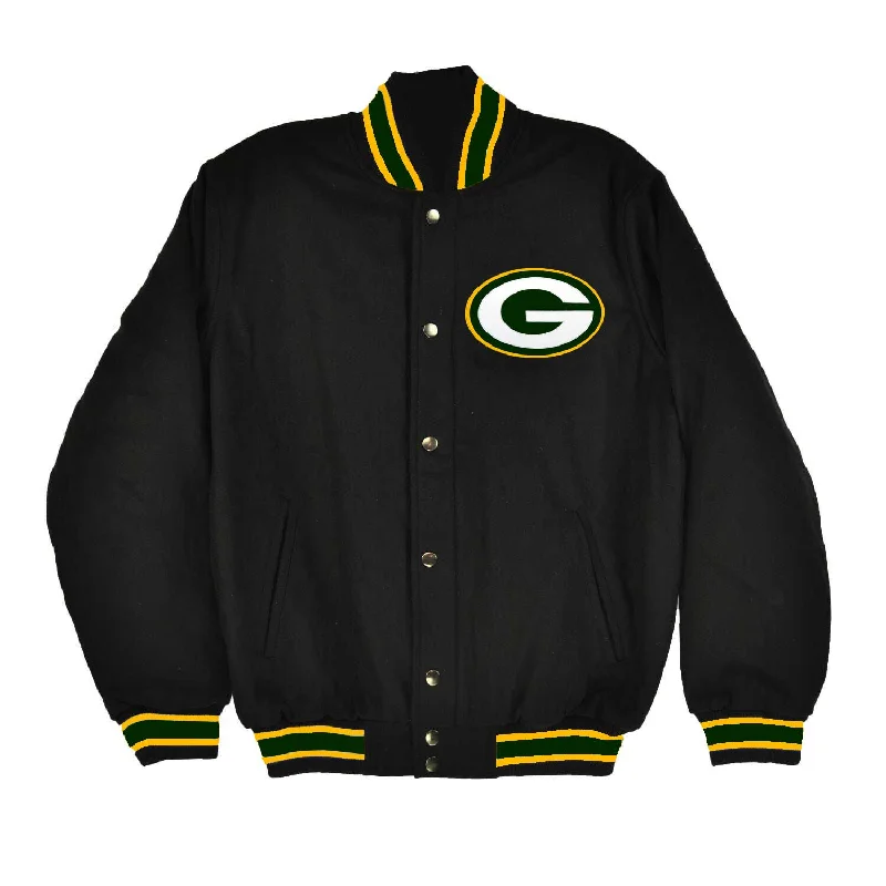 raincoatGreen Bay Packers Men's Wool Jacket