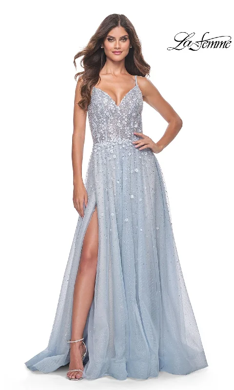 Super Sale cocktail dressLa Femme 32215 Formal Prom Dress
