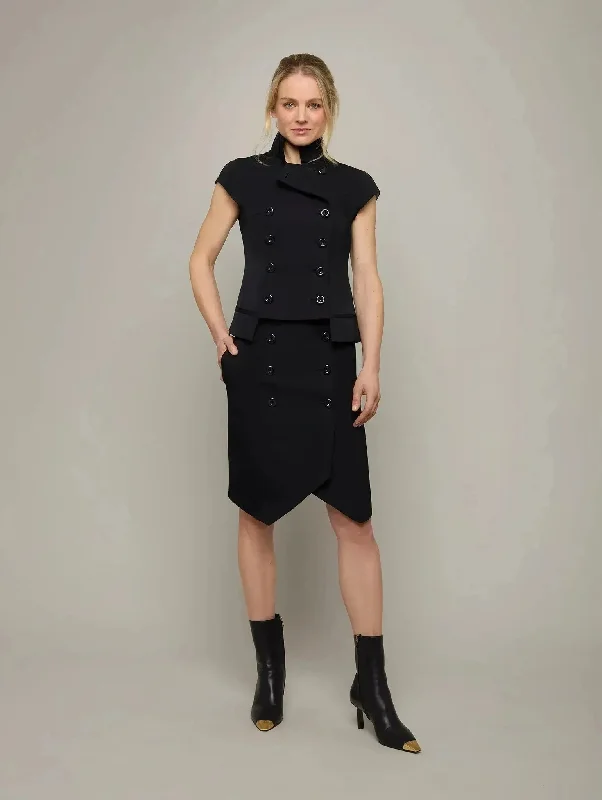 Sale Event soft coatARCHITRAVE | Fan-Collar Waistcoat